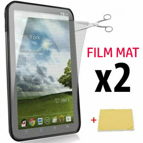 x2 Film de protection écran 7" pouces MAT Anti-Reflet pr Smartphone Tablette GPS