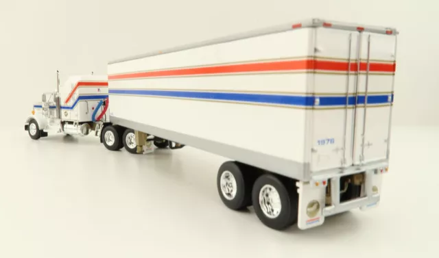 First Gear 69-1605 Kenworth W900A Truck Reefer Trailer VIT200 Bicentennial 1:64 3