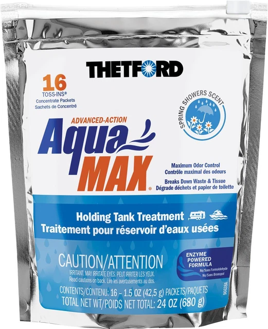 96631    Thetford Aquamax Spring Showers Scent Rv Holding Tank Treatment,