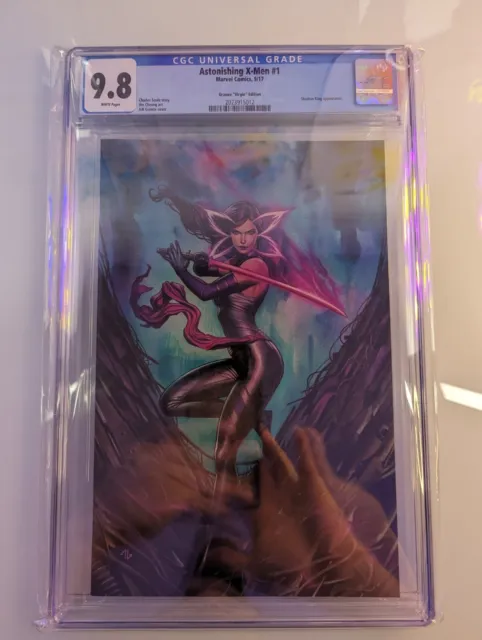 Marvel Comics Astonishing X-Men #1 Adi Granov Psylocke Virgin Variant CGC 9.8