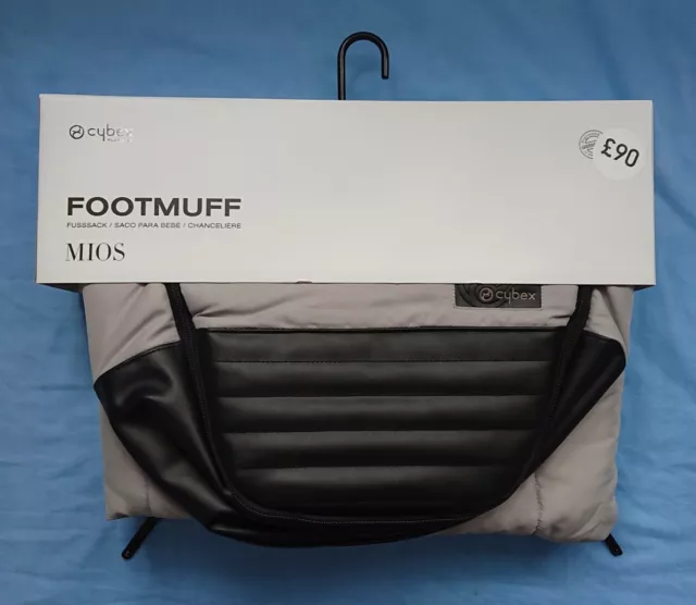 CYBEX MIOS FOOTMUFF Cybex Platinum Footmuff Cybex Footmuff Manhattan Grey 62.95 PicClick UK