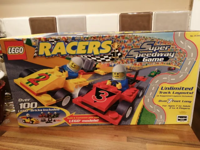 2001 LEGO RACERS Super Speedway Game 31314 Long Box Complete