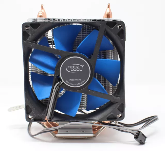 DeepCool200M DUAL Doble Ventilador PC CPU Refrigerador AMD Base AM3 AM4 AM5 (#20713) 2