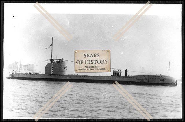 PHOTO ENGLISH BRITISH Submarine Submarine Royal Navy HMS Unity N. 66 ...