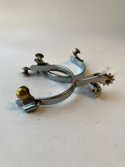Pair of Older UN-Marked Spurs