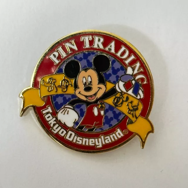 Tokyo Disney Resort Pin TDL Pin trading Start 2000 Mickey Red