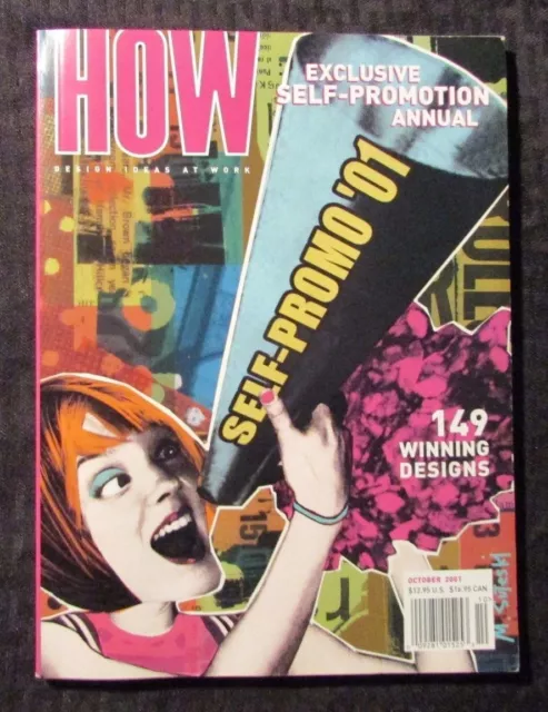 2001 HOW Exclusive Self-Promotion Annual Magazine VF 8.0
