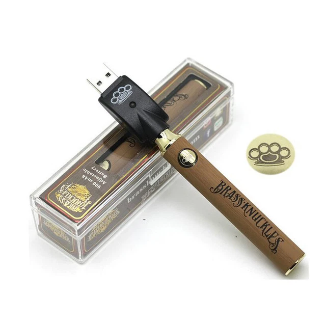 BrassKnuckles crystal box battery rod preheat 650mah three-tone pressure 510 thr