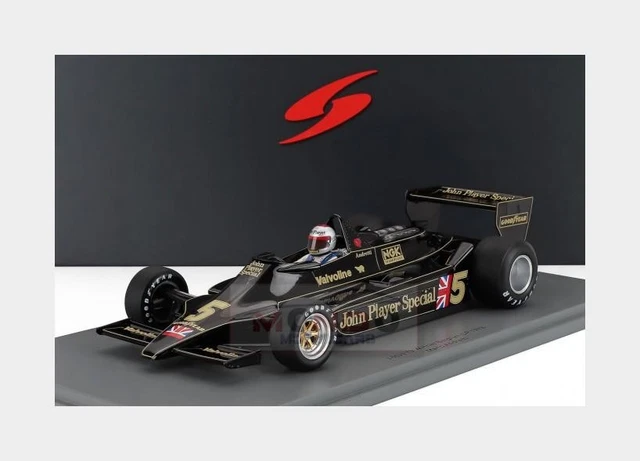 Miniature Spark 1/43 - Hélico Bell Ranger John Player Lotus F1 1982 - Colin Chapman