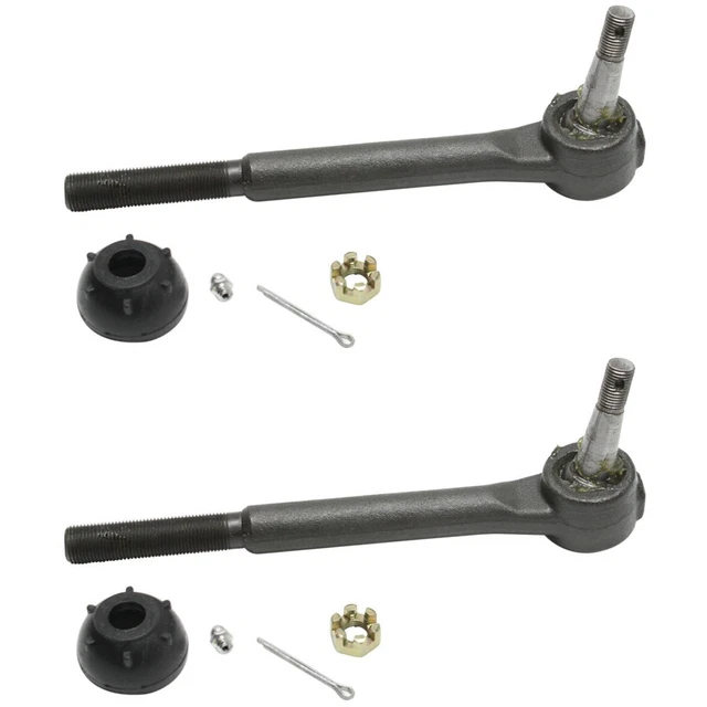 Set of 2 Tie Rod Ends Front Left-and-Right Outside for Chevy 7837614 Camaro Pair