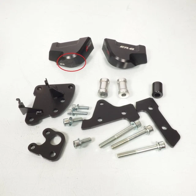 Tampon pare carter origine pour moto Kawasaki 650 Er6-N 2009 à 2011 RLK24