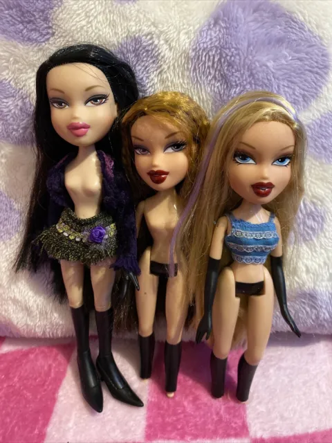 Bratz Doll Bundle Ooh La La Paris Dana, Kumi & Cloe