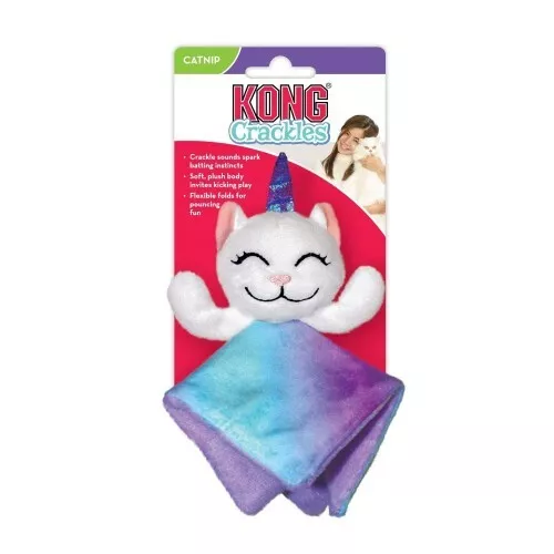 Kong Crackles Caticorn Cataire Jouet Multi-Colore; 1 Chaque/O
