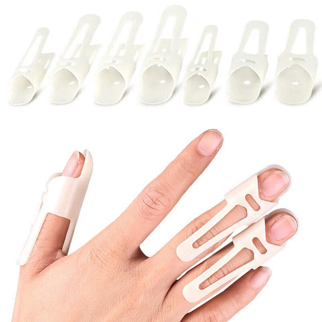 MALLET FINGER SPLINT Plastic Fracture DIP Joint Support Brace