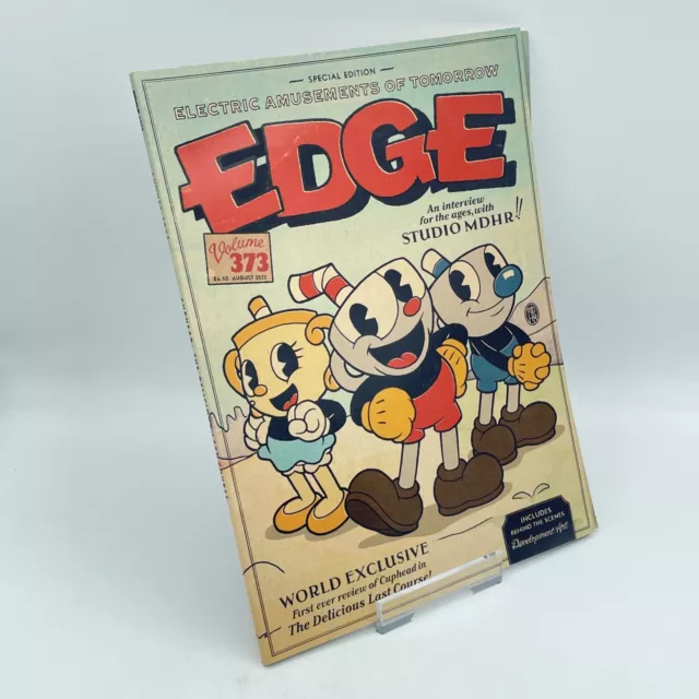 Edge Magazine #373 August 2022 [Subscriber Cover: Cuphead]