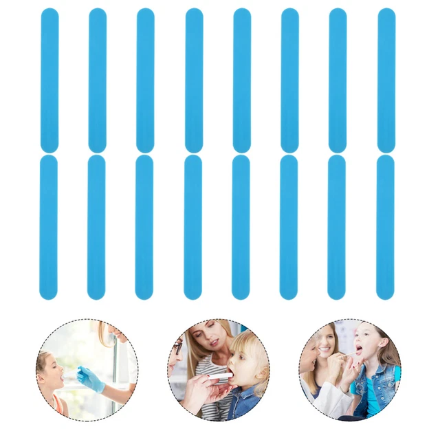 25 pz raschietto lingua spatola cucchiaio di plastica depressore artigianato