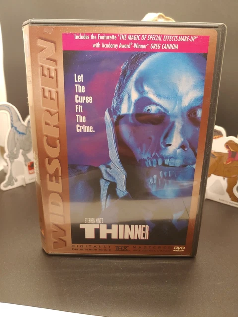 Thinner DVD 1996 Stephen King Horror Movie Body Horror Tom Holland RARE  WS
