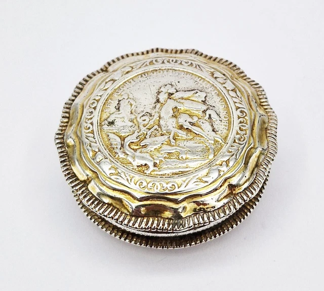 Grosse Bague Ancienne 18ème Siècle - Argent Massif Sertie De 6 Opales - Taille 62/64