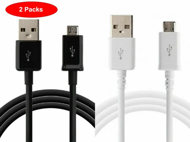 2X Micro USB Data Cable Cord Charger for Amazon Kindle Fire 2 HD 7 Tablet