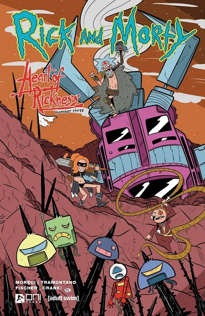 Rick and Morty Heart of Rickness #3 2023 Cover B Oni Press Comic Book