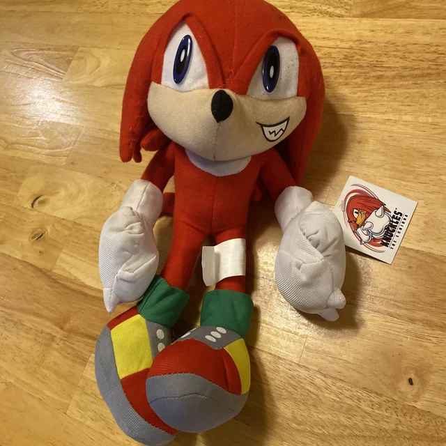 SONIC X KNUCKLES Plush Toy Network Sonic The Hedgehog Sonic Project