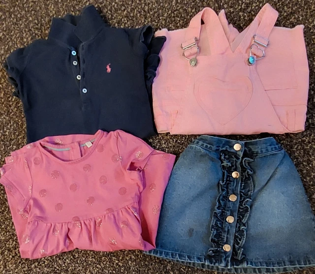 Bundle Of Girls Clothes. 4 Items. Age 5-6 Years