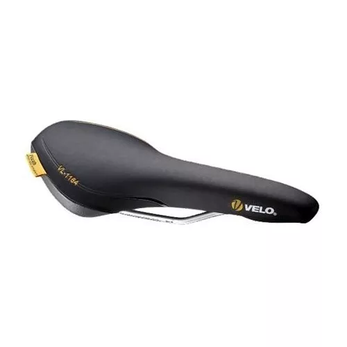 Velo Aero 2 Plush Road Saddle — Black —AUS STOCK— Racer Bike Seat Sport