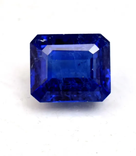 Natural Top Blue AAA Color Certified Tanzanite Octagon Cut 8.95Ct Loose Gemstone