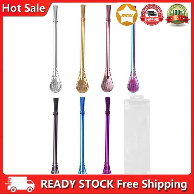 Cucchiaio aspirapolvere metallo acciaio inox riutilizzabile cucchiaio barra frutta utensili accessori