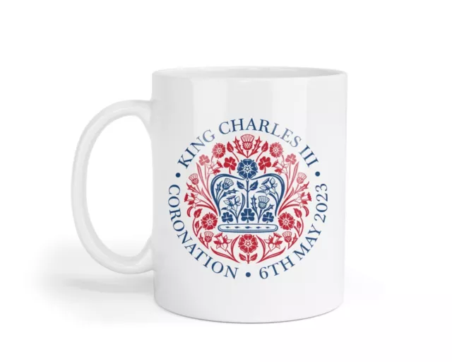 King Charles III Mug And Coaster New King Coronation Memory Souvenir Royal Gift