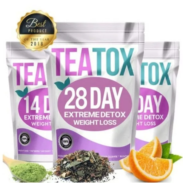 28 Days Belly Slimming Tea Detox Tea Colon Cleanse Fat Burn Weight Loss Products