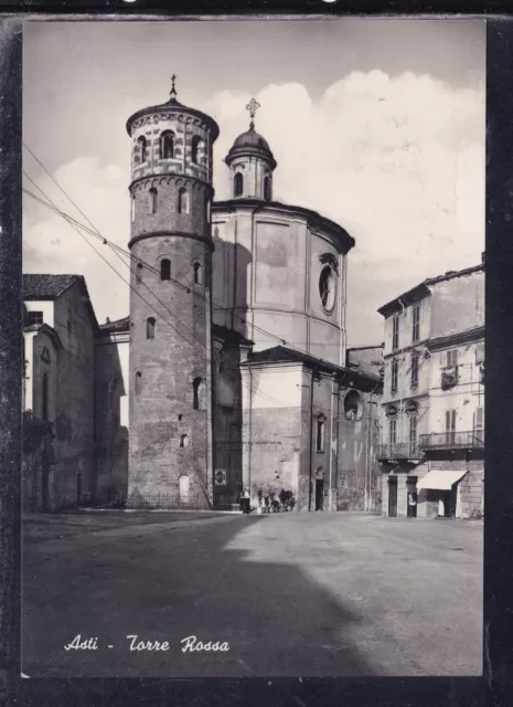 Cartolina Asti Torre Rossa AE518