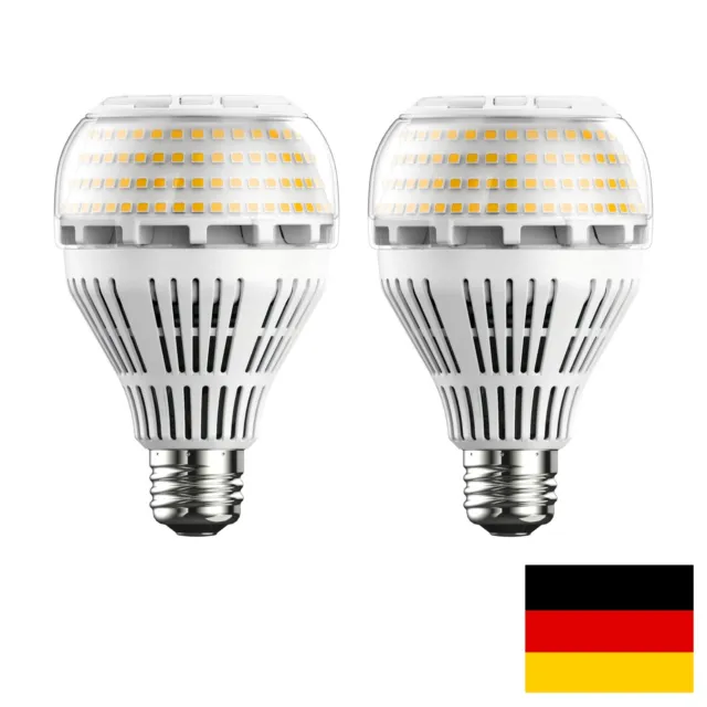 SANSI LED Leuchtmittel Baustrahler E27 Glühbirne Lampe 22W/27W/30W/40W A21 CE