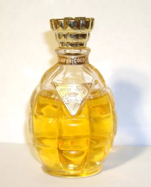 ancien flacon parfum vintage : HEURE INTIME de VIGNY  8cm 15 ml FACTICE