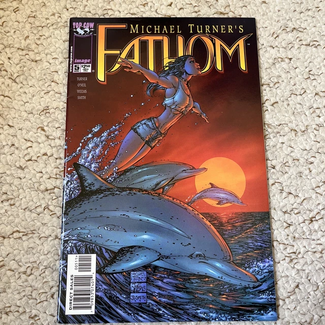 Michael Turner's Fathom #5 1st Printing - Image /top Cow Comics 1999