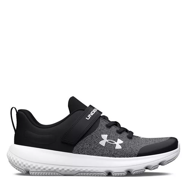 Scarpe da ginnastica Under Armour BPS rivitalizza AC ragazzi più giovani nere taglia UK C12 #REF271