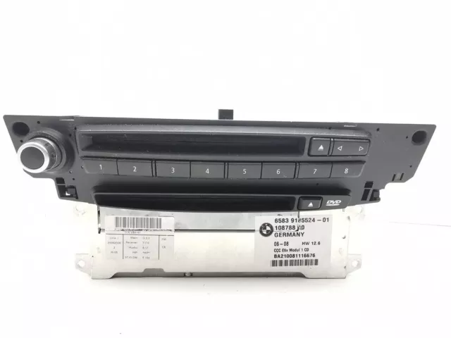 BMW 5 E60 E61 2008 Radio CD GPS Lecteur Tête Unité 9185524 AEA5384