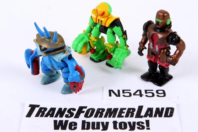 Bladeroller, Emporon, Throid Series 2 100% Complete Zbots Micro Machines