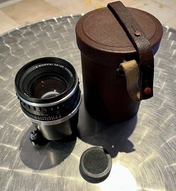 Für EXAKTA CARL ZEISS Jena Biometar 120mm f/2,8 EXA Exakta mount & case