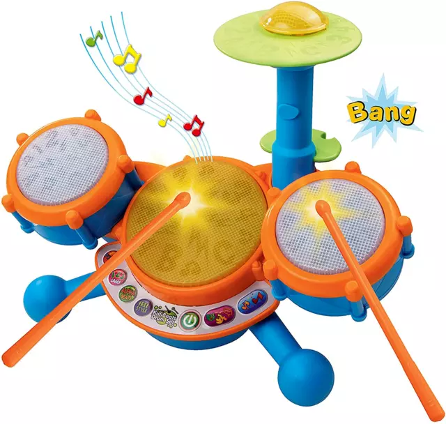 Educational Toys for 2-5 Year Olds Baby Kids Toddlers Boy Girl Learning Drum Set