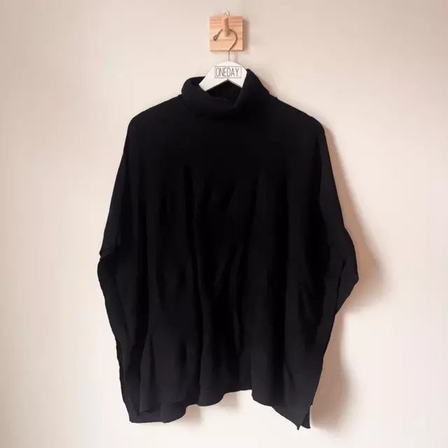 Alfani Turtleneck Poncho Sweater Size S