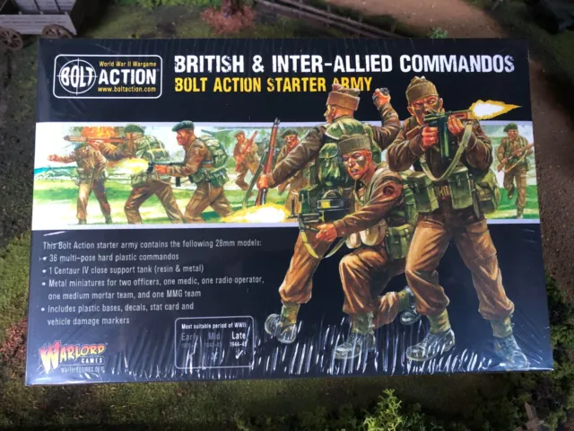 Bolt Action - British & Inter Allied Commando’s Starter Army