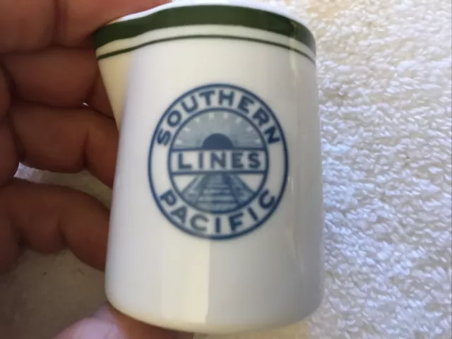 Southern Pacific Lines Railroad Vintage Restaurant China Creamer