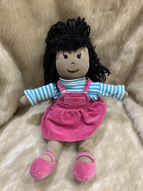 VINTAGE BABY GAP Multicultural Soft Doll Ragdoll 12