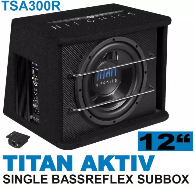 Hifonics TSA300R 30 cm (12") subwoofer bass reflex attivo 600 Watt