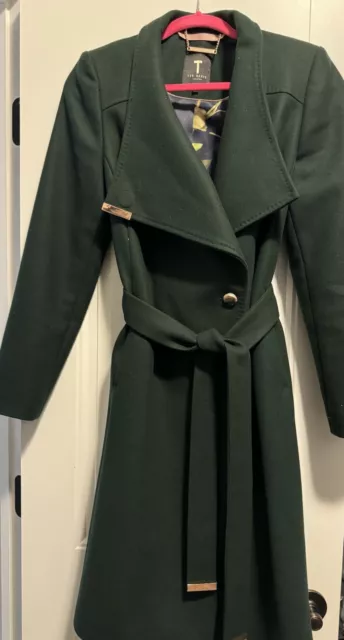 ted baker Wool trench coat Size 3 US 6-8