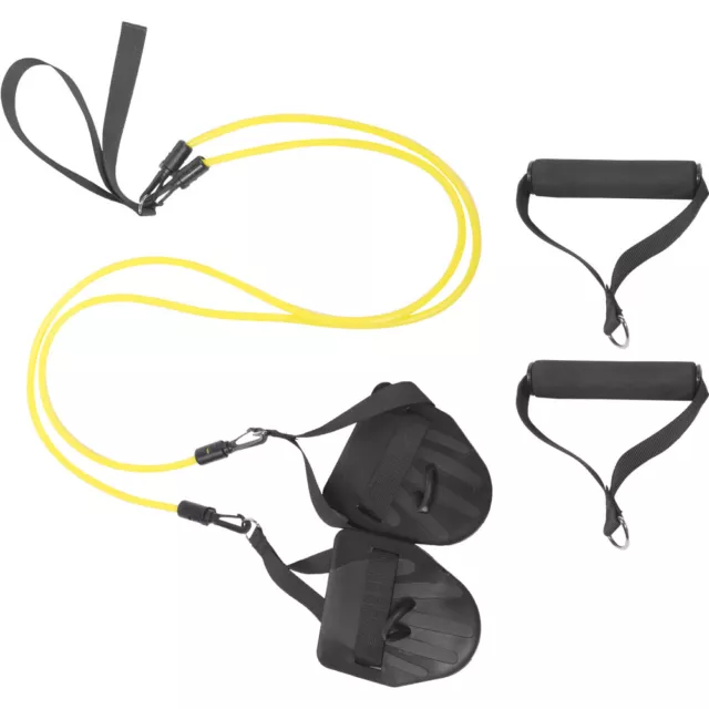 1 Set of Swimming Resistance Band Equipment Swimming Bungee Belt Swim Training