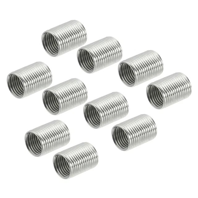 Rosca Reducción Tuercas Inserto M12 Macho a M10 Hembra Adaptadores 15mm, 15pzs