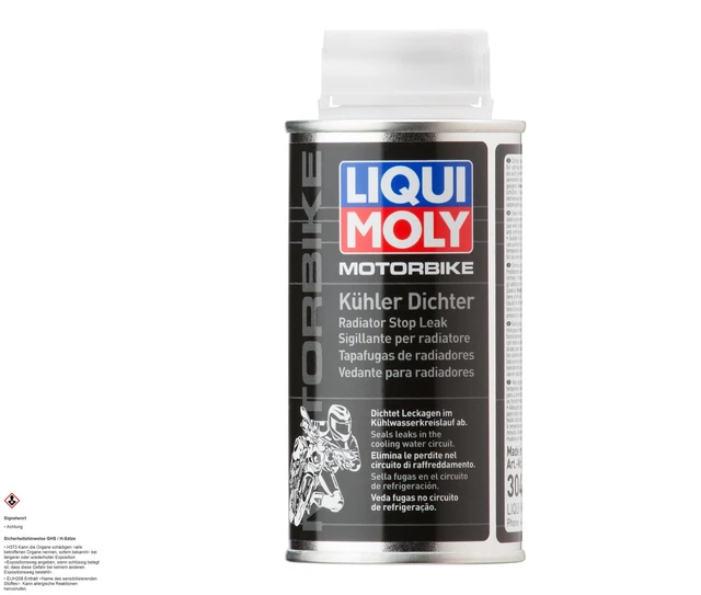 Originale LIQUI MOLY Motocicletta Kühler-dichter Radiatore Perdita Stop Dose 125