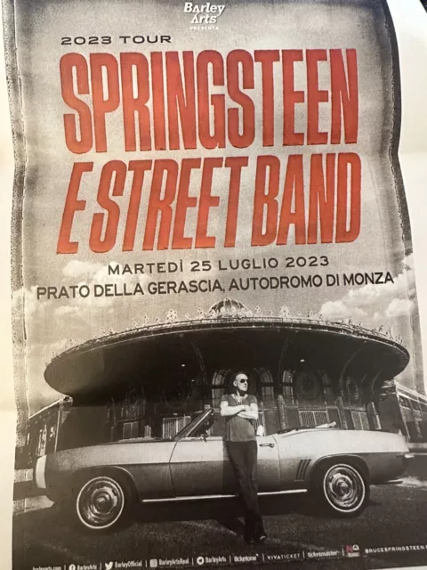 1 E-Ticket Concerto Bruce Springsteen Monza 25/07/2023 settore pit B2